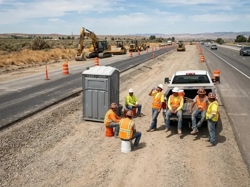 highway-road-construction-crew-007 — frequently asked questions, Porta Potty and Restroom Rentals in Bridgeport, WV